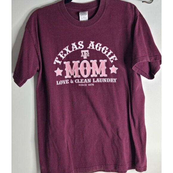 Texas A&M Aggies MOM Size Medium-T-Shirt M - Picture 1 of 2